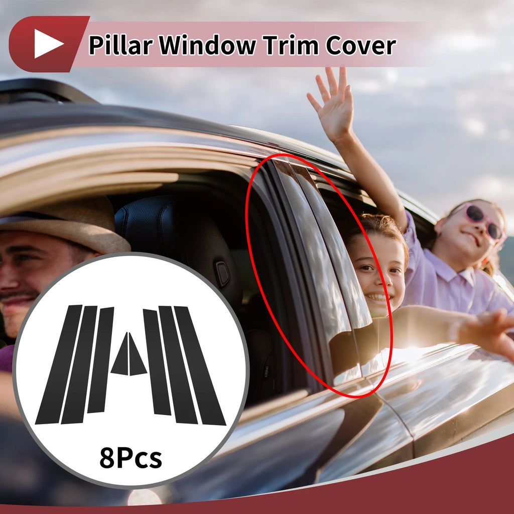 Car Door Pillar Window Trim Kit for Subaru Forester (2014–2018)