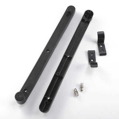 Flexible Cabinet Rails Track for Doors Drawer Slides with Brackets Clips