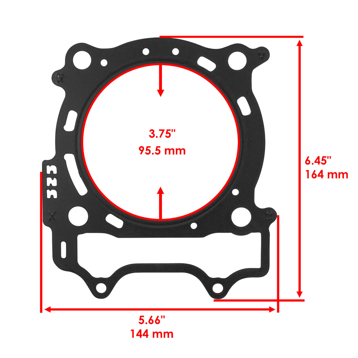 Cylinder Head Gasket for Yamaha YZ450F (2006–2009)