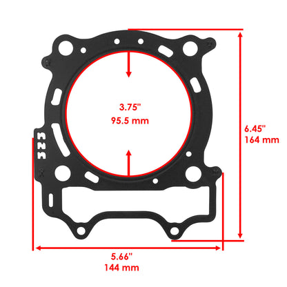 Cylinder Head Gasket for Yamaha YZ450F (2006–2009)