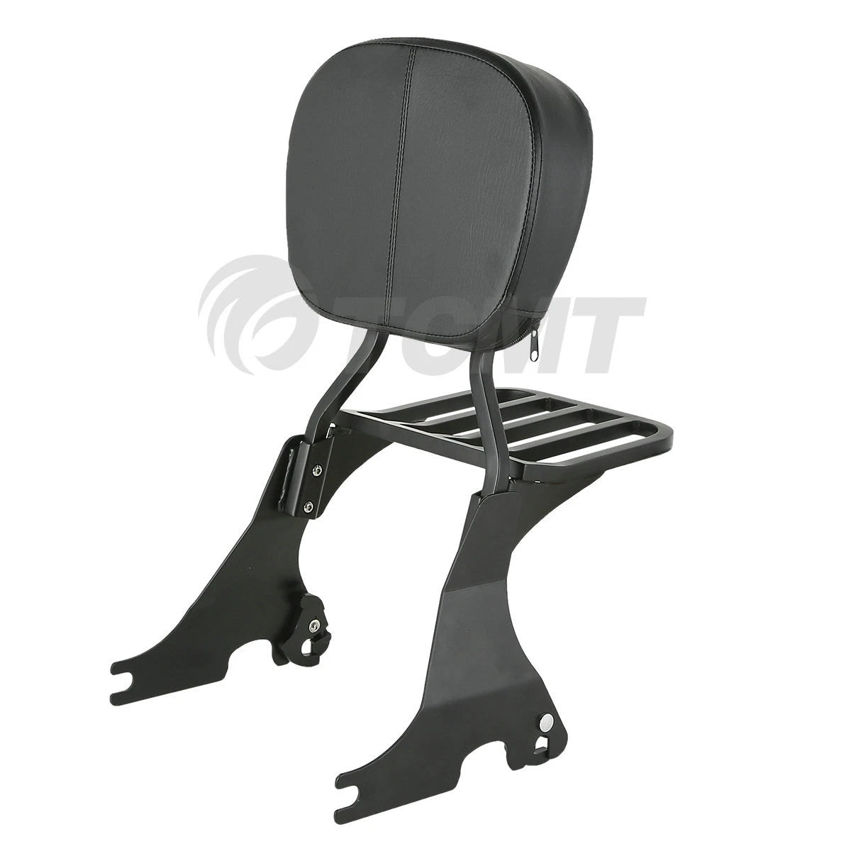 Backrest Sissy Bar & Luggage Rack for Harley Sportster XL 883 1200 (2004–2022)