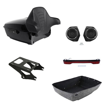 Backrest Mount Speakers for Harley Touring (2014–2026)