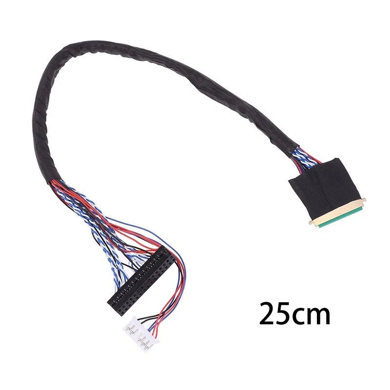 LVDS Cable for 10.1 15.6 Inch LCD Panels (IPEX20455 20453)