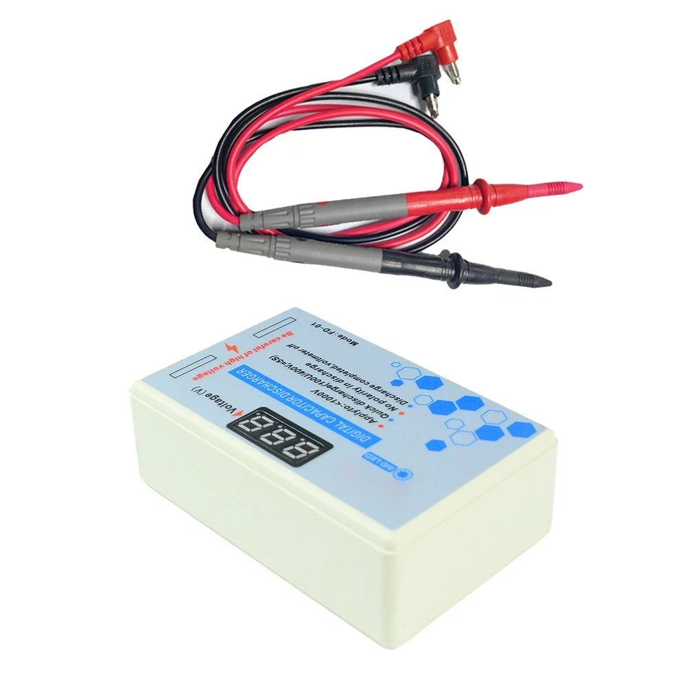 Fast Capacitor Discharger for Safe Voltage Discharge