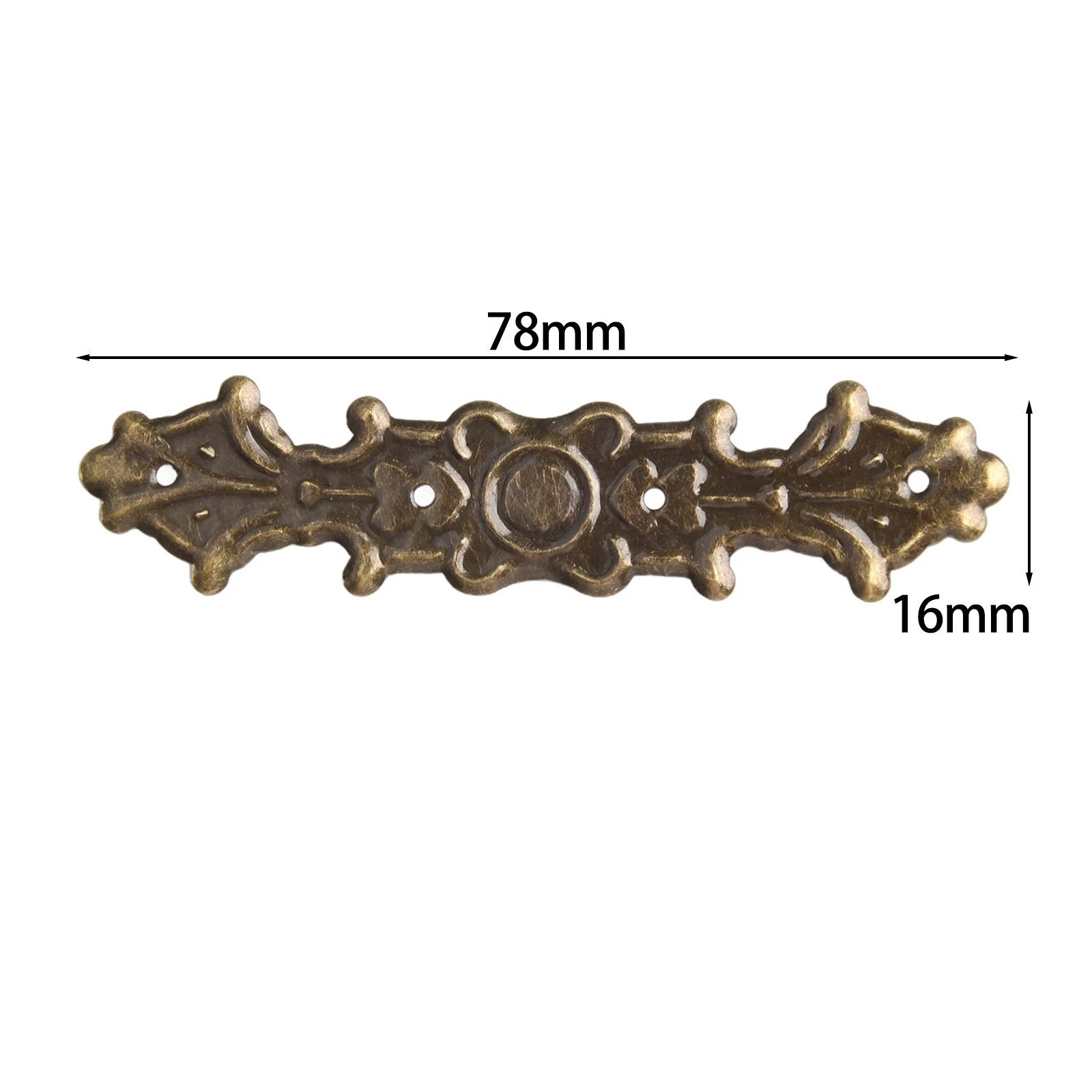 10PCS Alloy Decorative Corners for Wooden Boxes