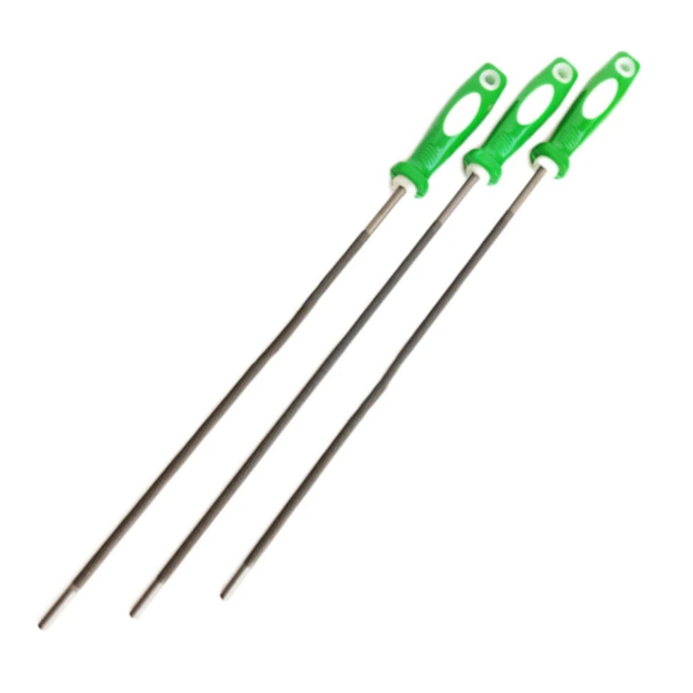 Chainsaw sharpening files set of 3 for woodwork