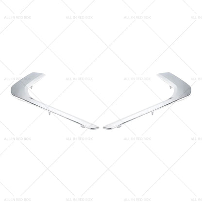 Set of 2 Chrome Lower Bumper Moldings for Mitsubishi ASX (2010–2020)