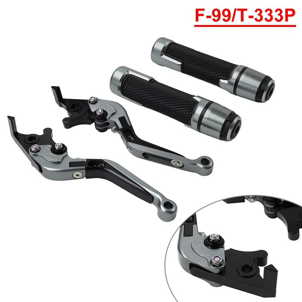Brake Clutch Levers Handlebar Grip Set for Triumph 765 Speed Triple R