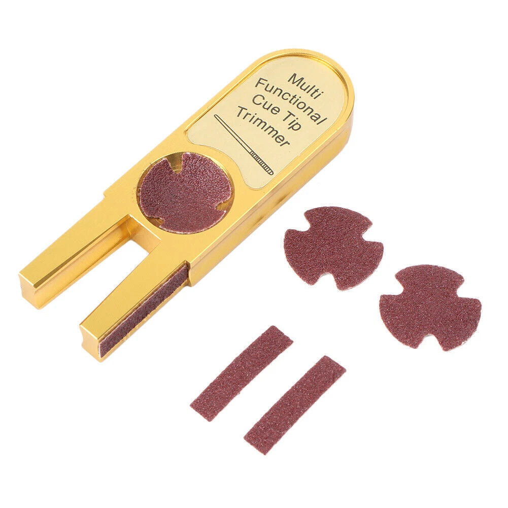 Cue Tip Scuffer Trimmers Shaper Burnisher for U Billiards