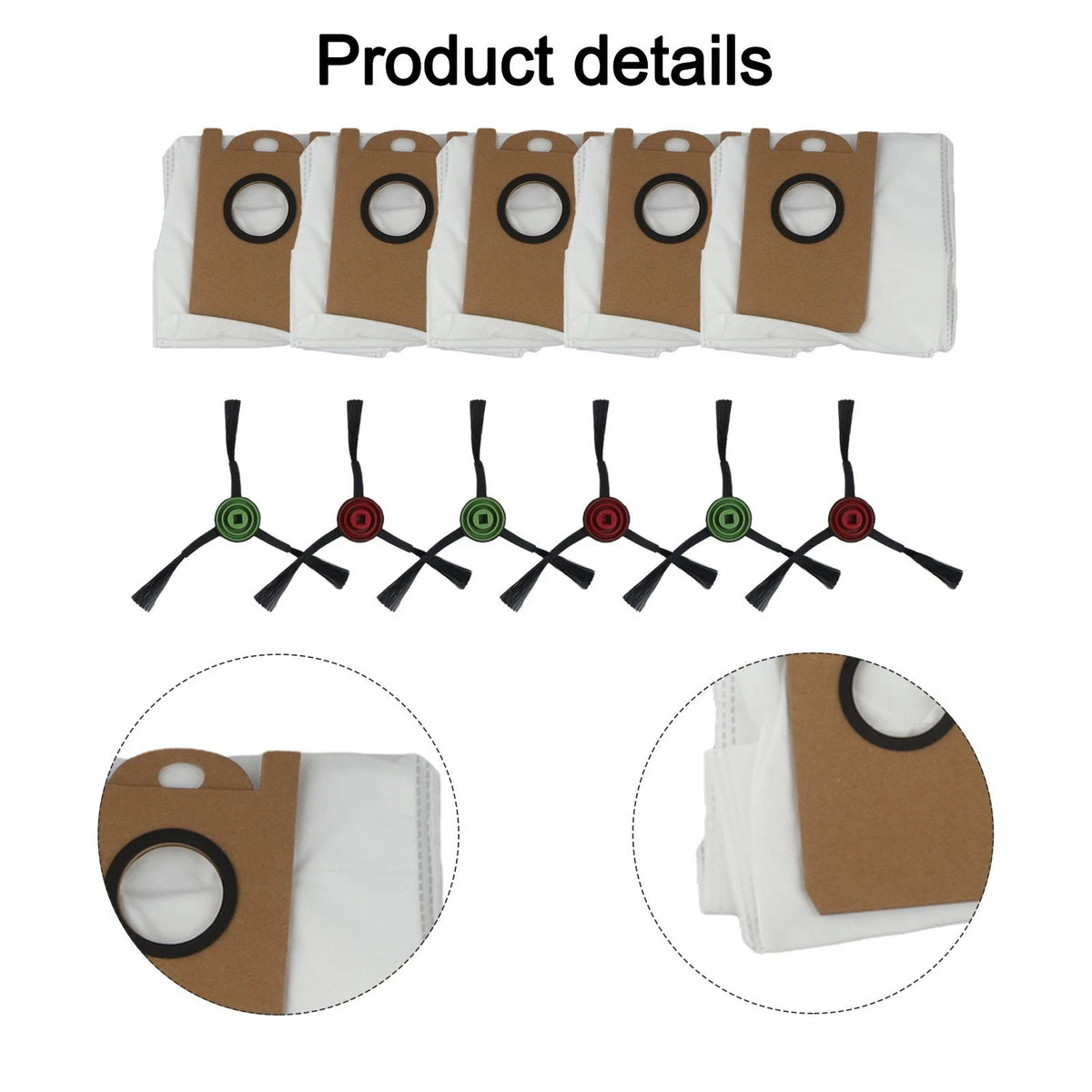 Replacement Filter Dust Bag for Aonus I8 Robot Vacuum Cleaner