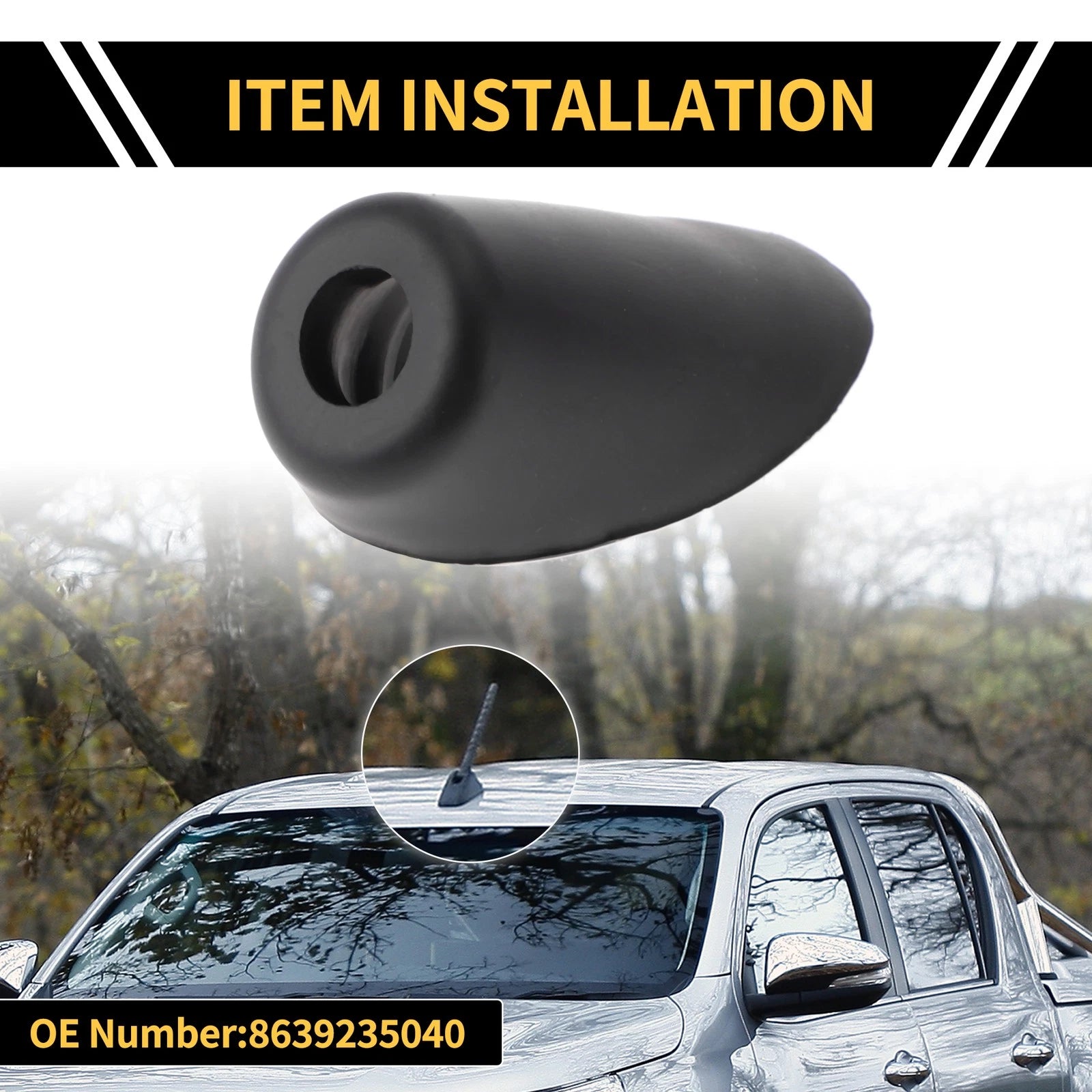Antenna Base Grommet Replacement for Toyota 4Runner 2010–2014