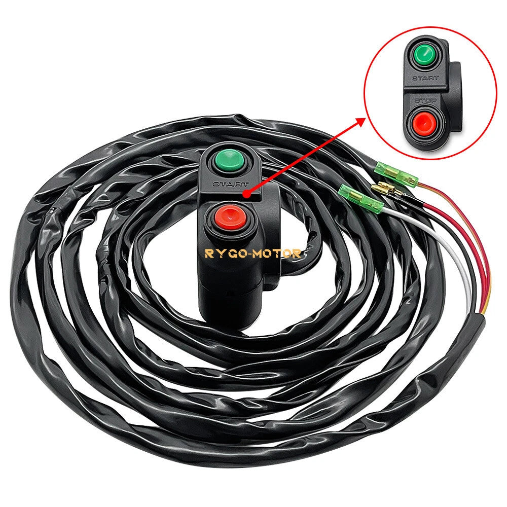 Start Stop Kill Switch for Kawasaki 300SX 650SX JS300 JS650 (1987–1993)