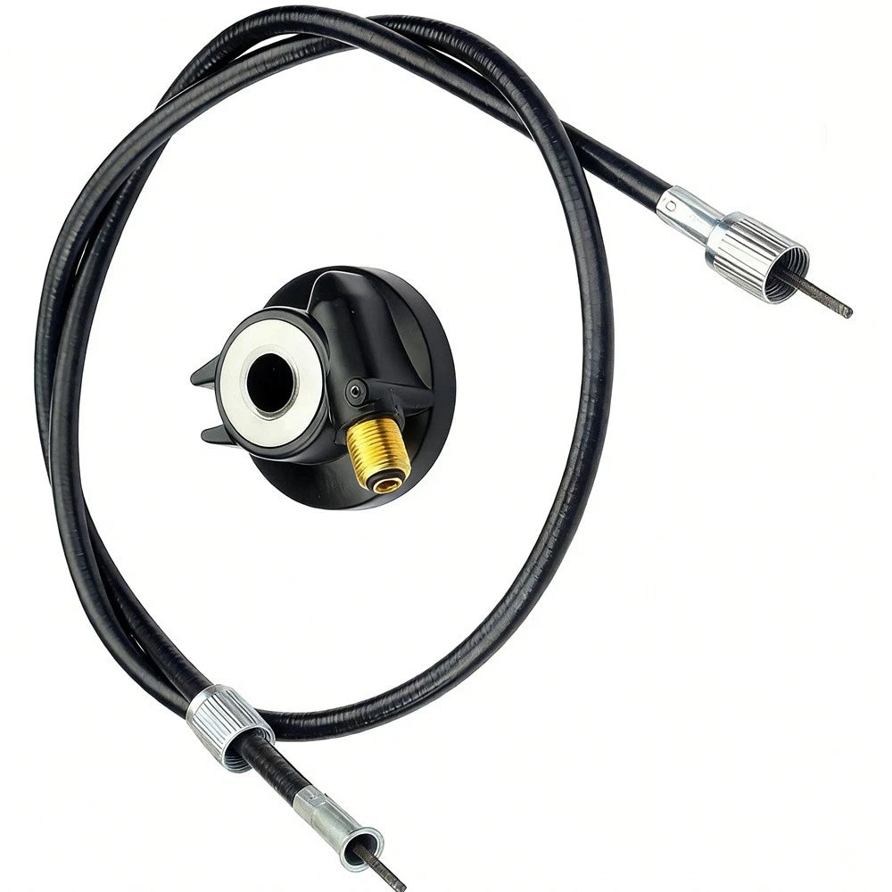 12mm Speedometer Drive Gear with Cable for GY6 50cc 125cc 150cc Scooter