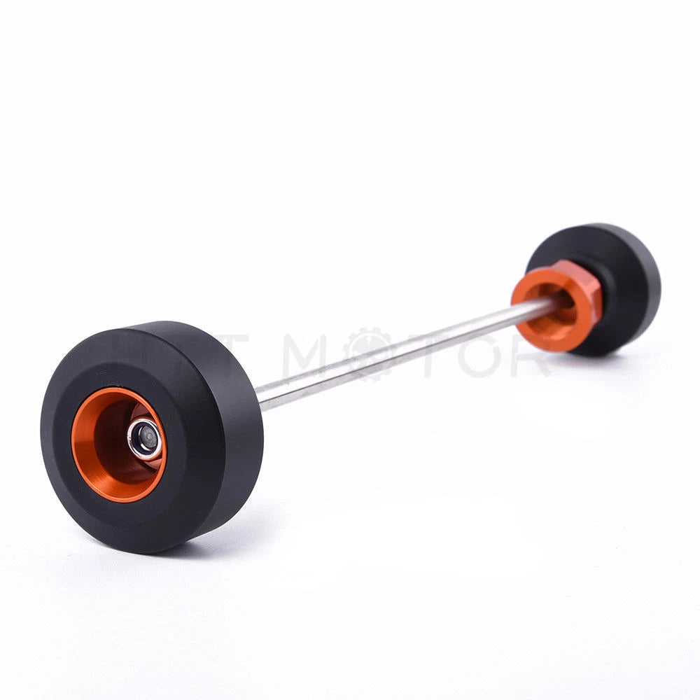 Rear Axle Fork Wheel Crash Slider Protector for KTM Duke 690 (2013–2018) 690R (2012–2014)