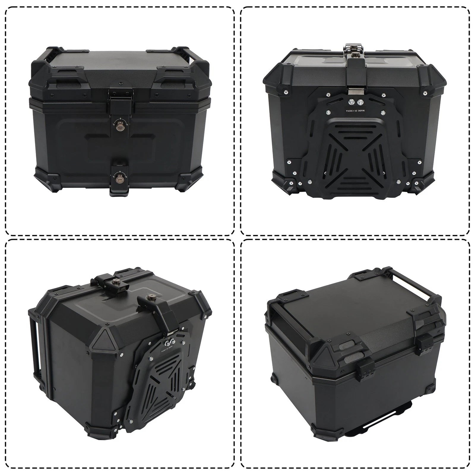 45L Waterproof Tail Box for Motorcycle Scooter
