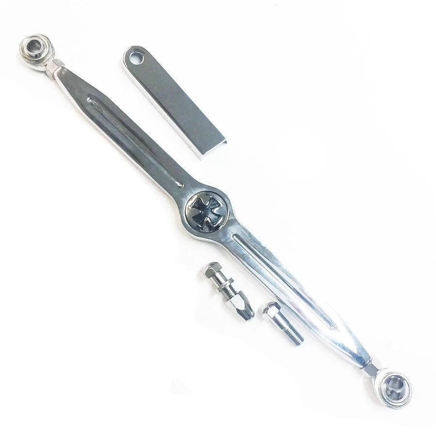 Cross Shift Linkage for Harley CVO Softail Deluxe Deuce Springer Classic (2000–2023) Chrome