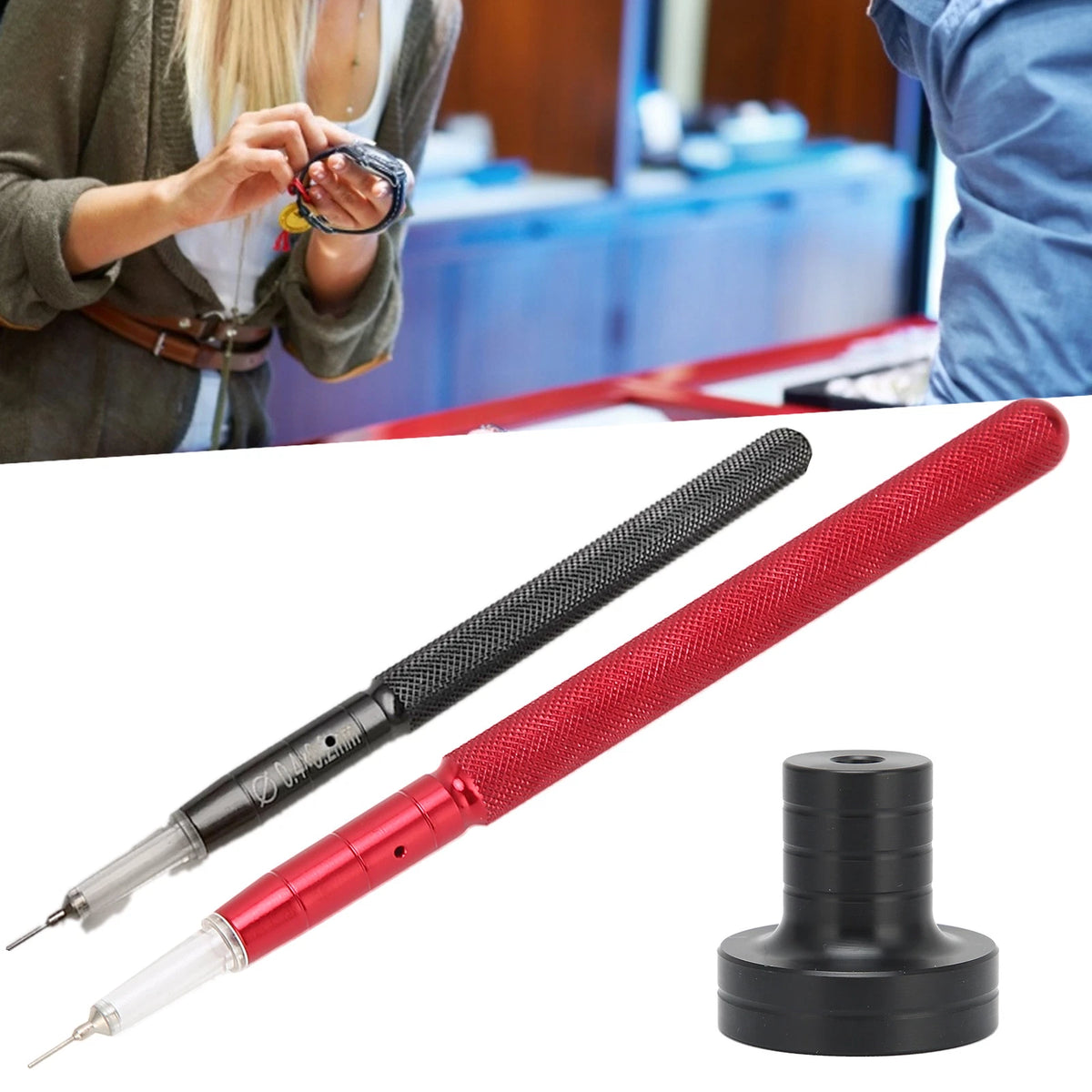 Alloy Watch Oiler Pen Set for Watchmaker Repair Tool