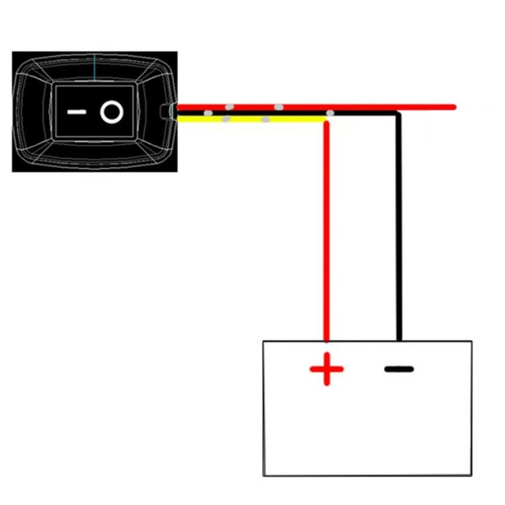 Rocker Switch Circuit Breaker for Car