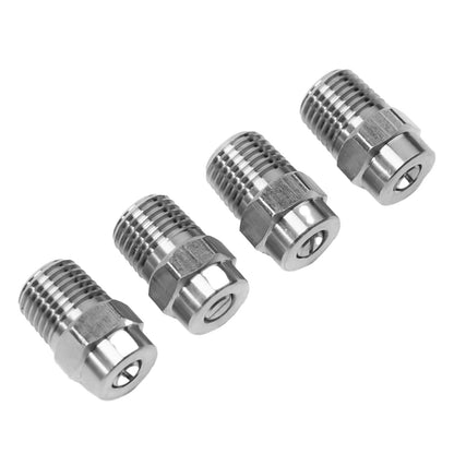 4X Stainless Steel Thread Type Replacement Pieces for Surface Cleaners