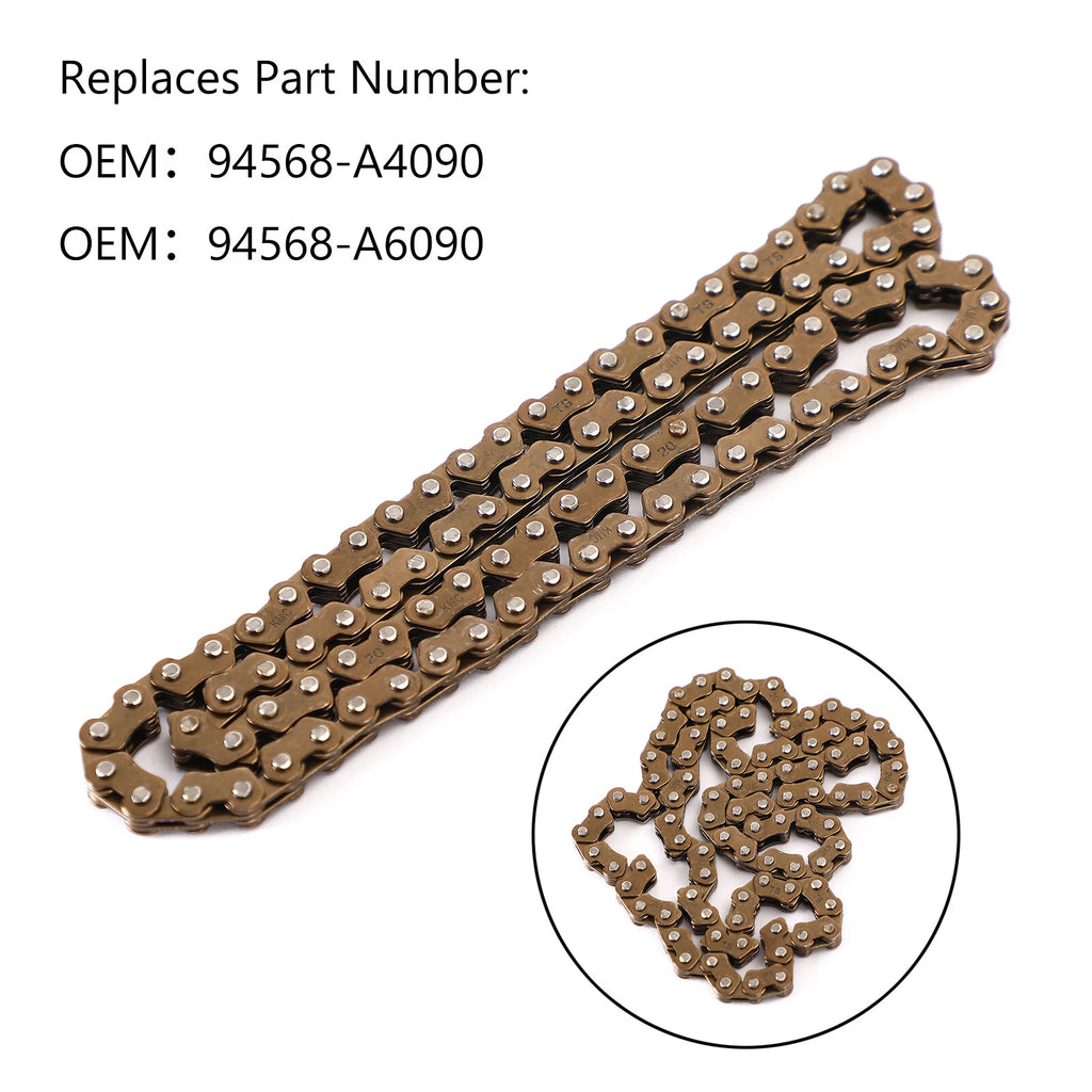 Drive Chain for Yamaha Xt 125R Yb125 Yfm 125 Mw 125 (Part No. 94568-A4090, 94568-A6090)
