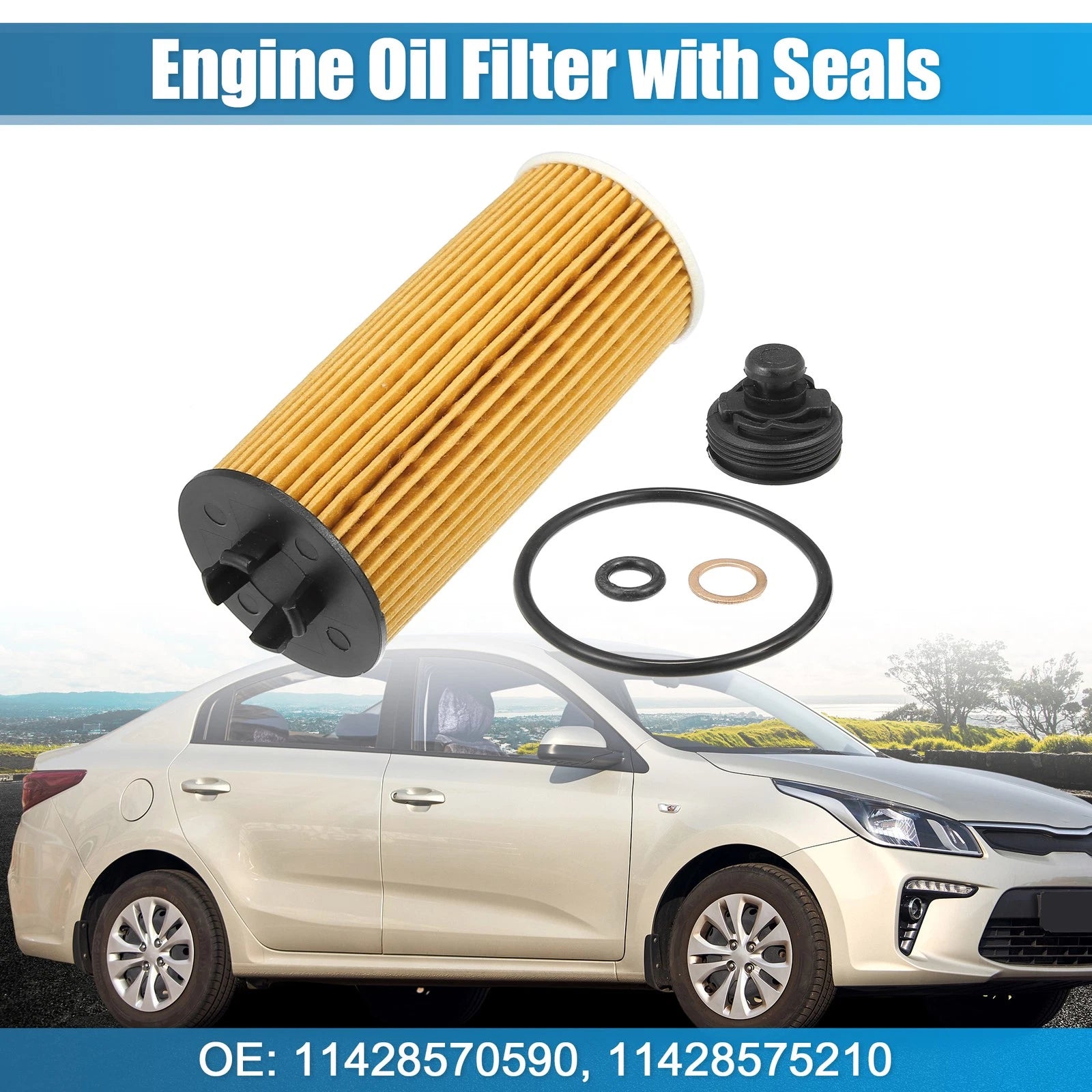 Engine Oil Filter 11428570590 for Mini Cooper (2002–2008)