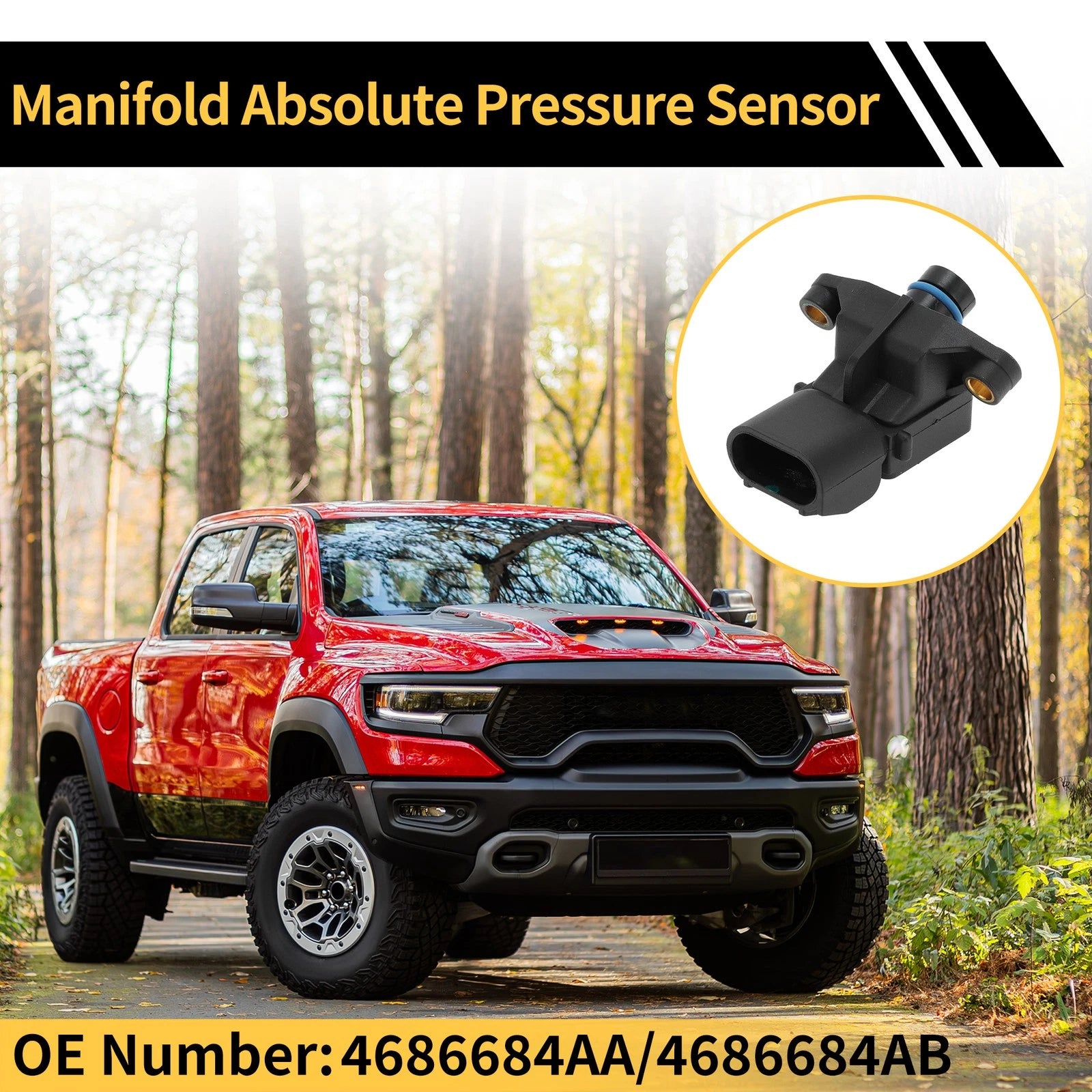 Manifold Absolute Pressure Sensor Replacement for Dodge Ram 1500 (2004–2006)