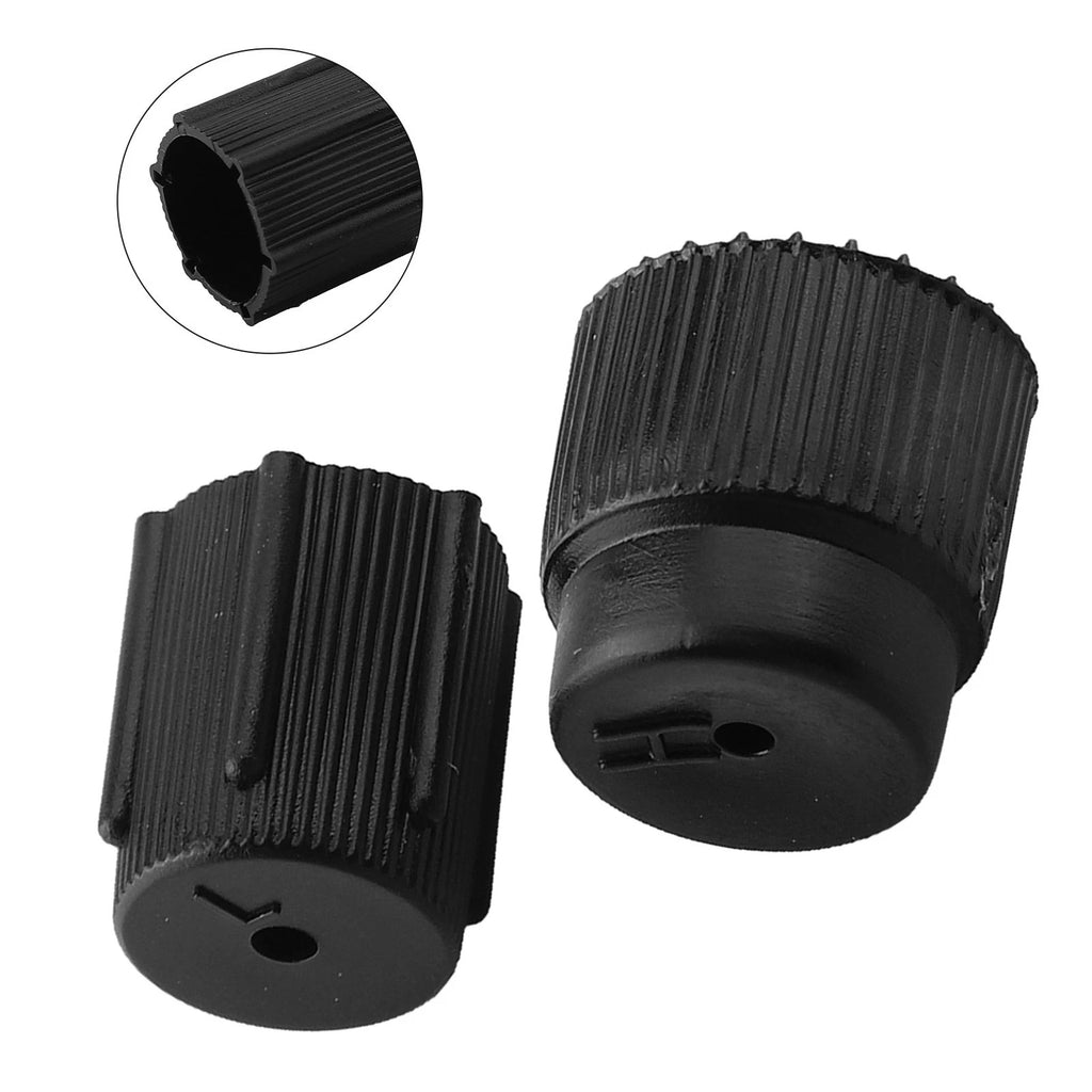 Valve Cap Kit for Car AC System High 16mm Low 13mm