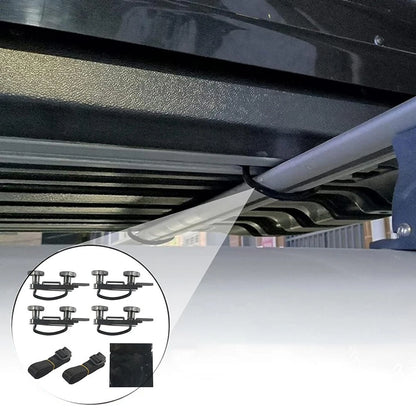Set of 4 U-Bolt Clamps for Car Van Fitting (Outdoor Adventures)