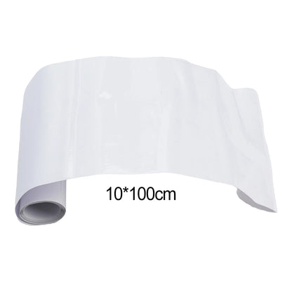 Transparent Body Handle Bumper Hood Protective Film for Universal Fit (10x100cm)