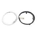 2X Gear Shift Knob Boot Gaiter Ring Kit for Fiat 500C (2007–2015)