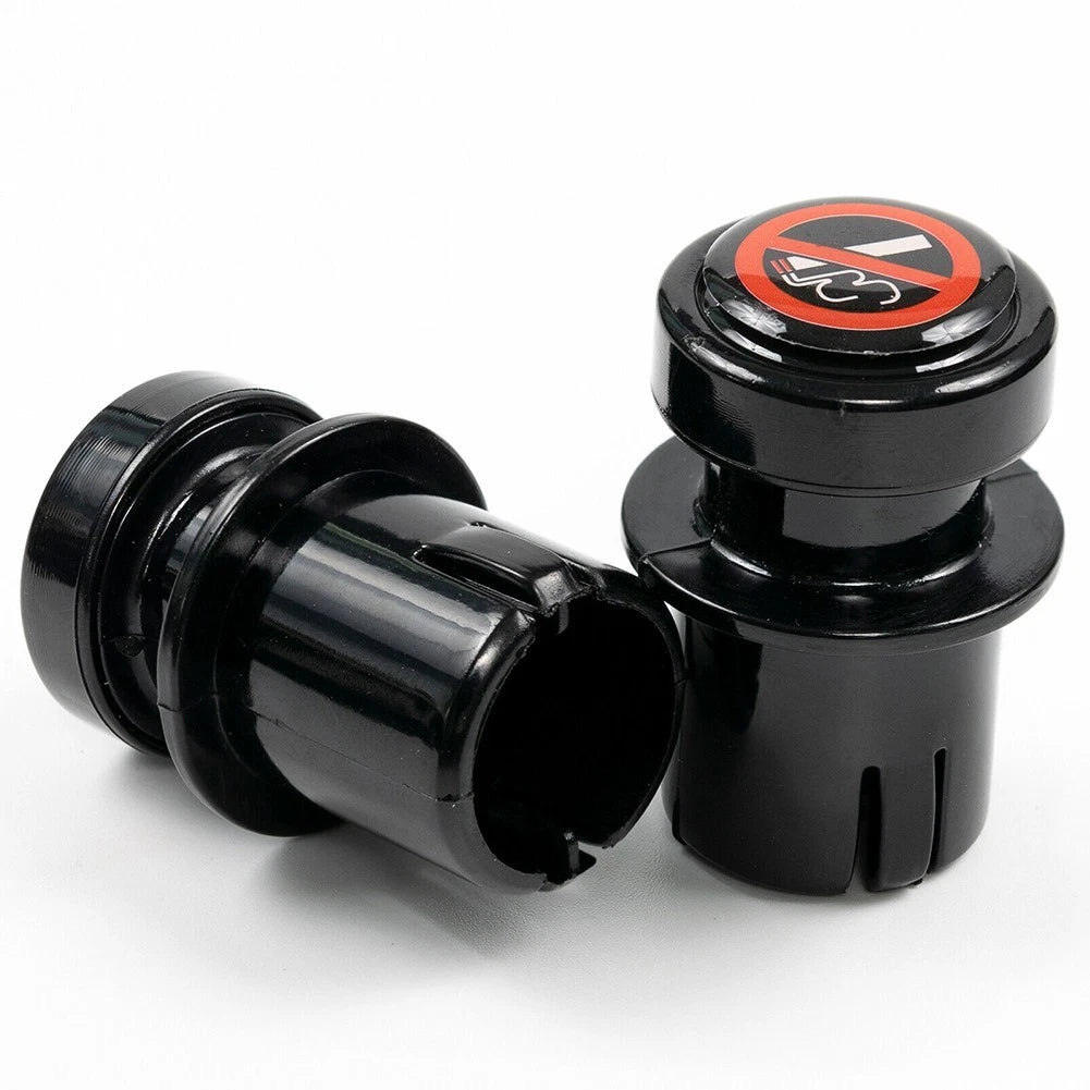 Set of 2 Protective Car Cigarette Outlet Covers 21MM for Dust Safety