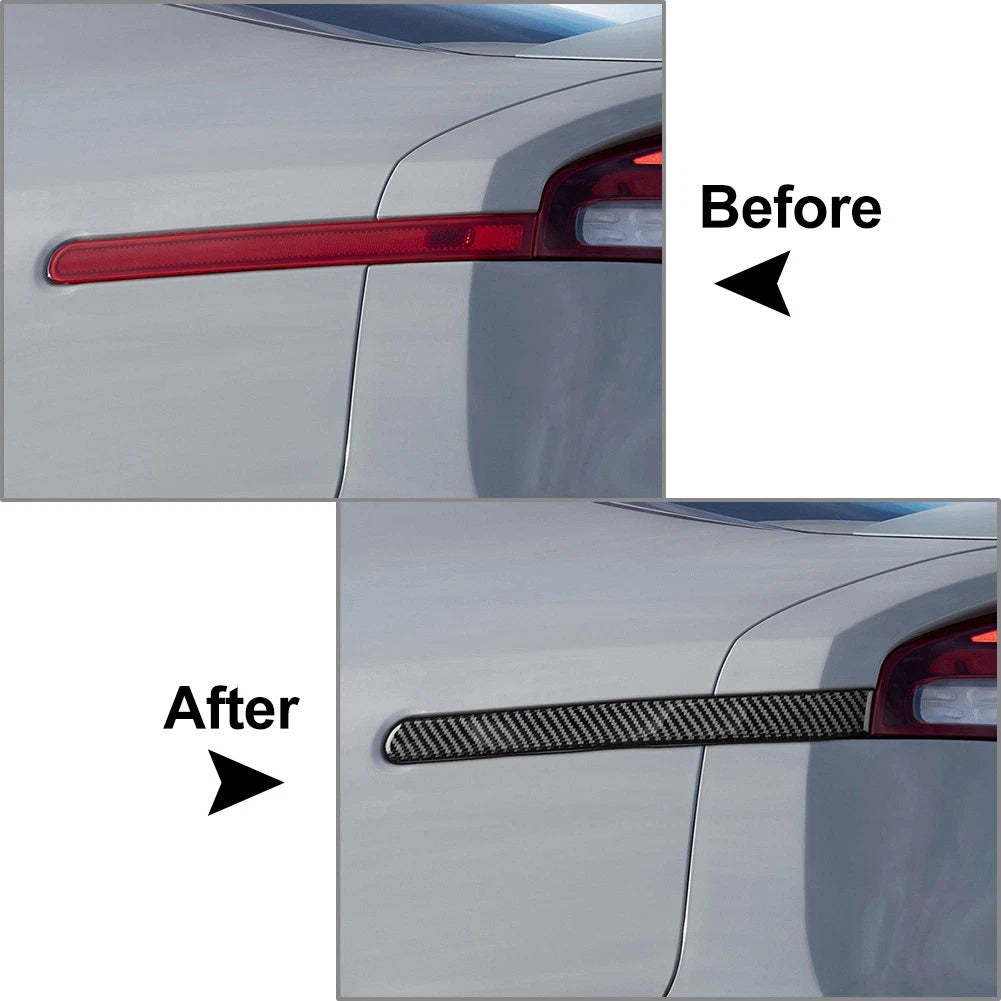 Rear Tail Lamp Side Brake Light Strip Trim for Kia Stinger (2018–2023)
