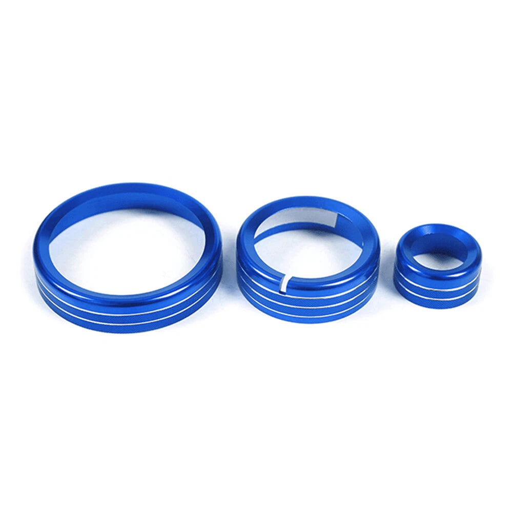 Blue Central Control Multimedia Knob Ring for Alfa Romeo Giulia Stelvio (2017–2019)