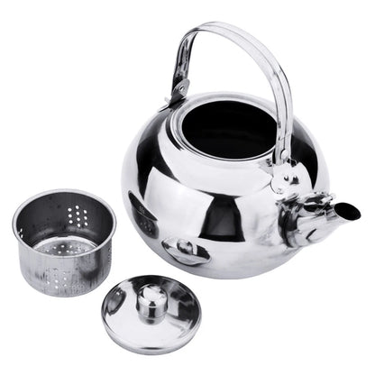Stainless Steel Teapot for Home Kitchen (No Year Range Provided)