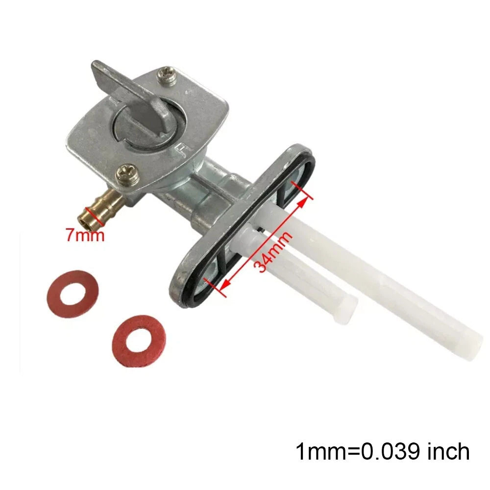 2X Fuel Switch Valve Tank Petcock for Yamaha PW80 XT125 (50cc-160cc)