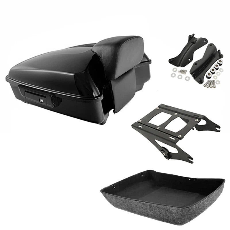 Chopped Trunk Backrest Pad for Harley Touring FLTRX (2014–2026)