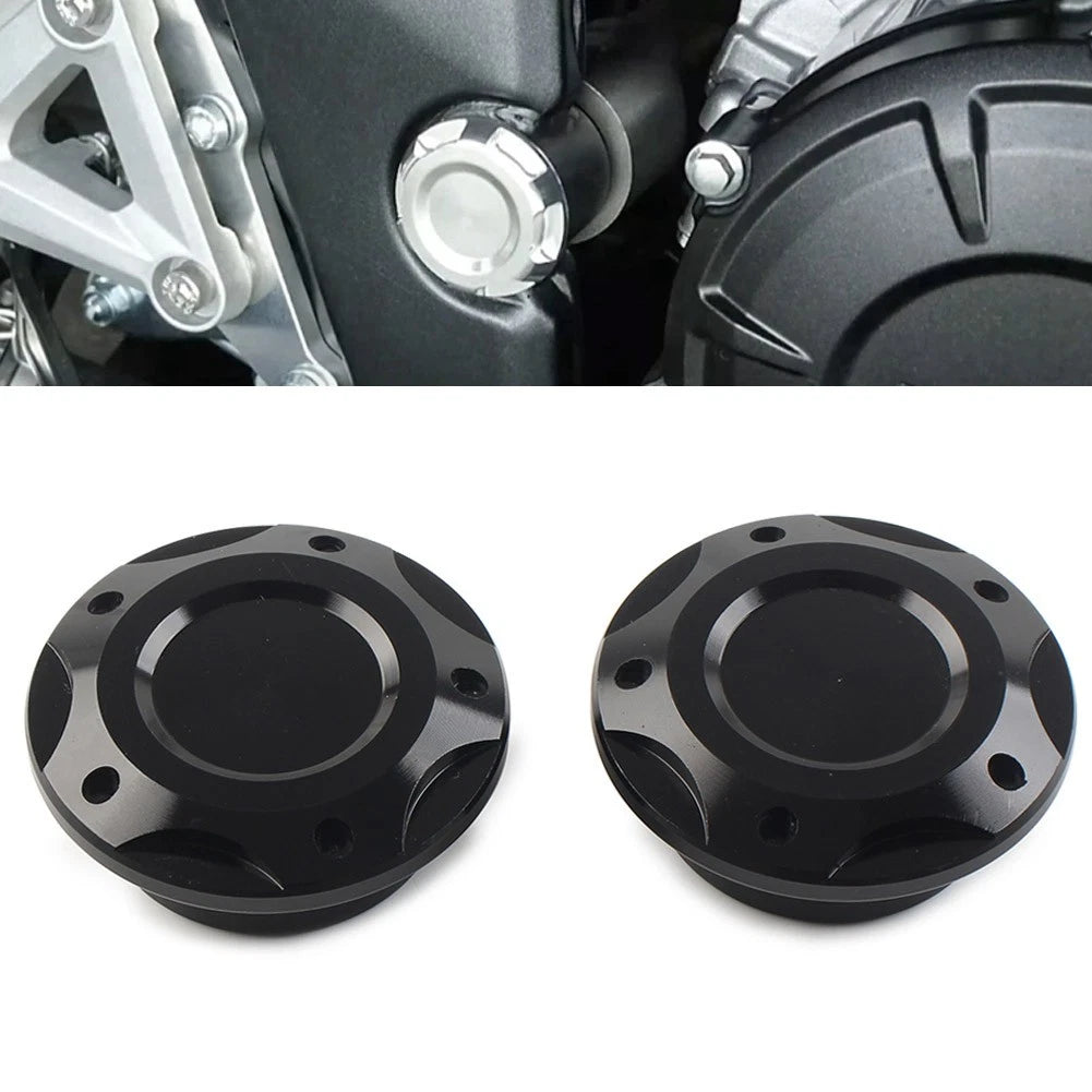 2X Frame Hole Caps Plug Cover for Yamaha YZF-R3 MT-03 R25 MT25 (2015–2023)