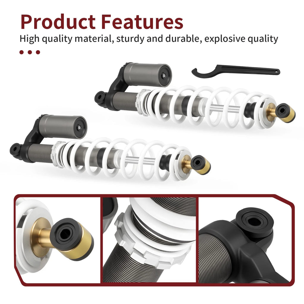 Set of 2 Air Shock Absorbers for Polaris RZR S 800 (2009–2012) 7043422
