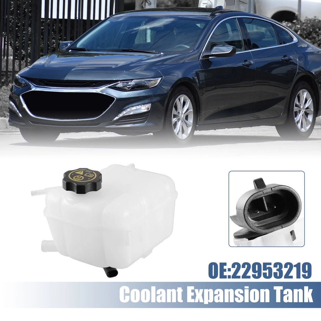 Coolant Reservoir Tank with Cap and Sensor for Chevrolet (2003–2005)
