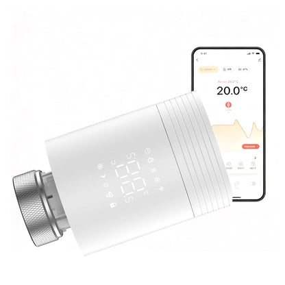 WiFi Radiator Thermostat Smart Control with App and Timer for Home Use