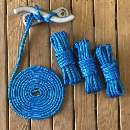 Set of 4 Dock Lines for Gen3 Marine (3/8", Blue) 4-45190