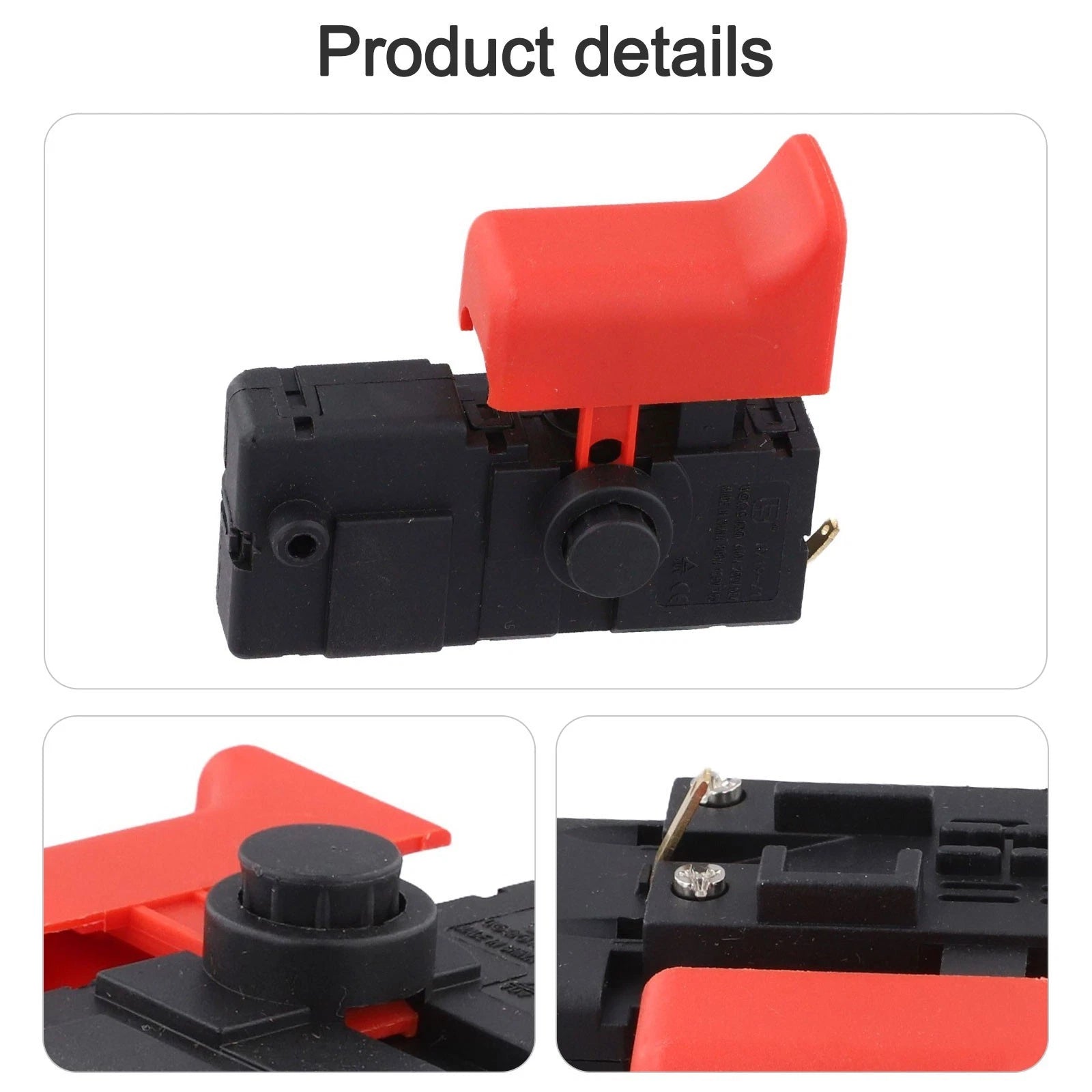 Replacement Switch for GSB13RE GSB16RE Electric Hammer Drill