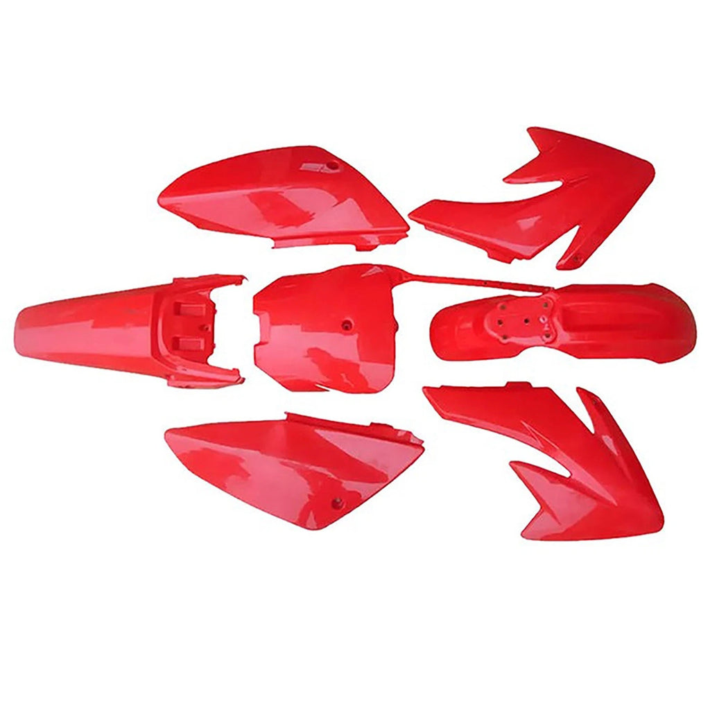 Red Plastics Kit for Atomik Pitpro Thumpstar CRF70 (140-200cc)
