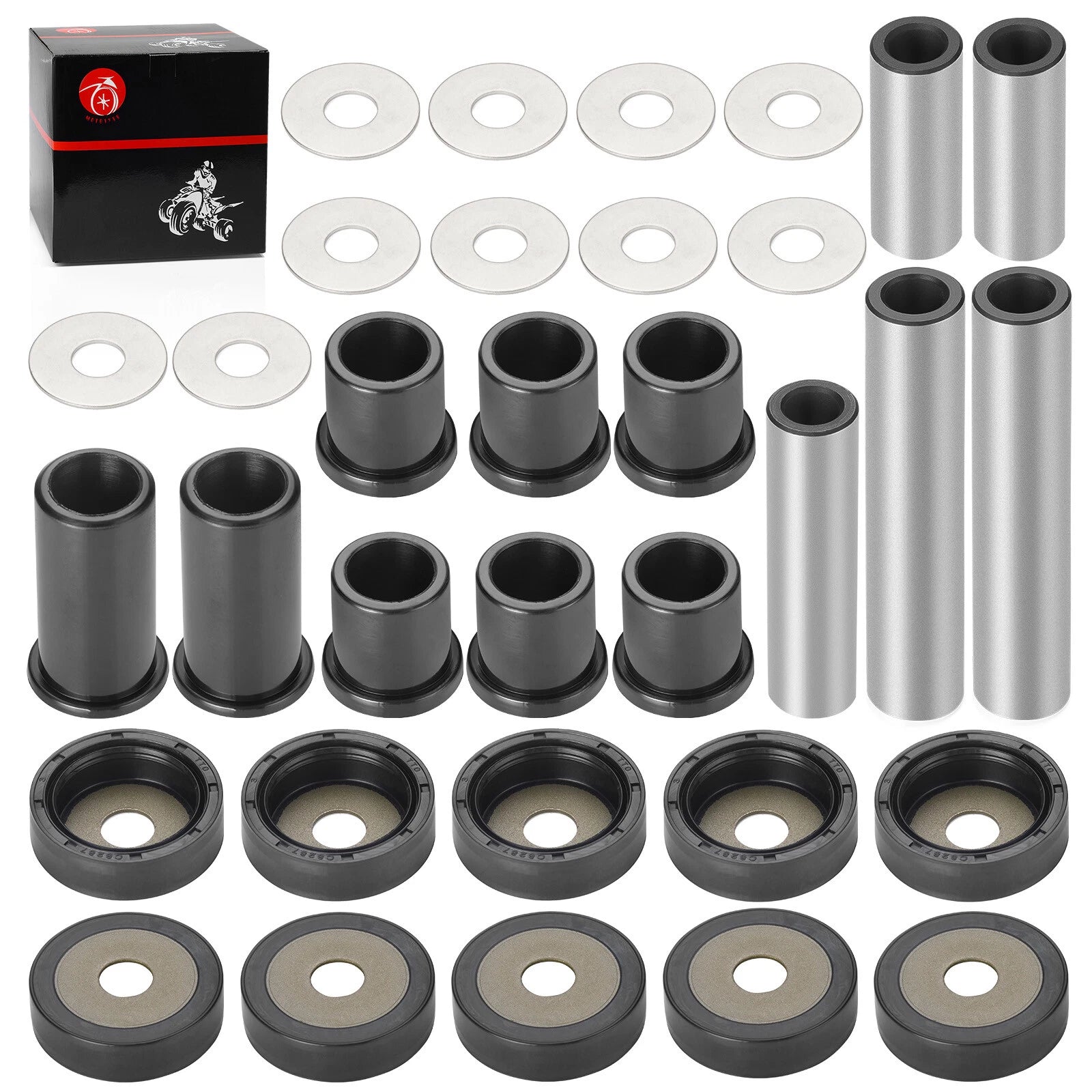 Rear A-Arm Suspension Bushing Kit for Suzuki King Quad 450 700 (2007–2018)