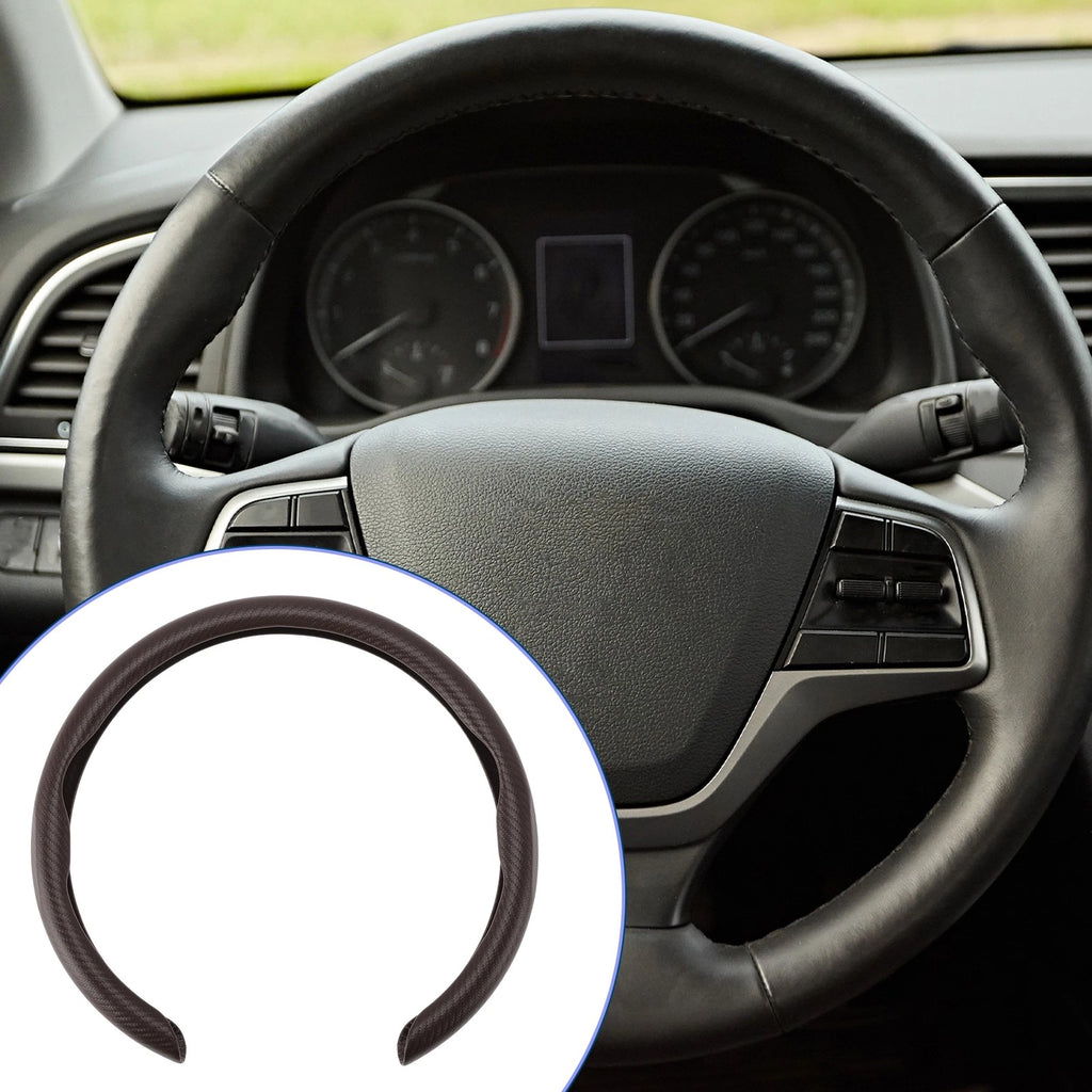 Rubber Steering Wheel Cover for Universal Fit (14.96")