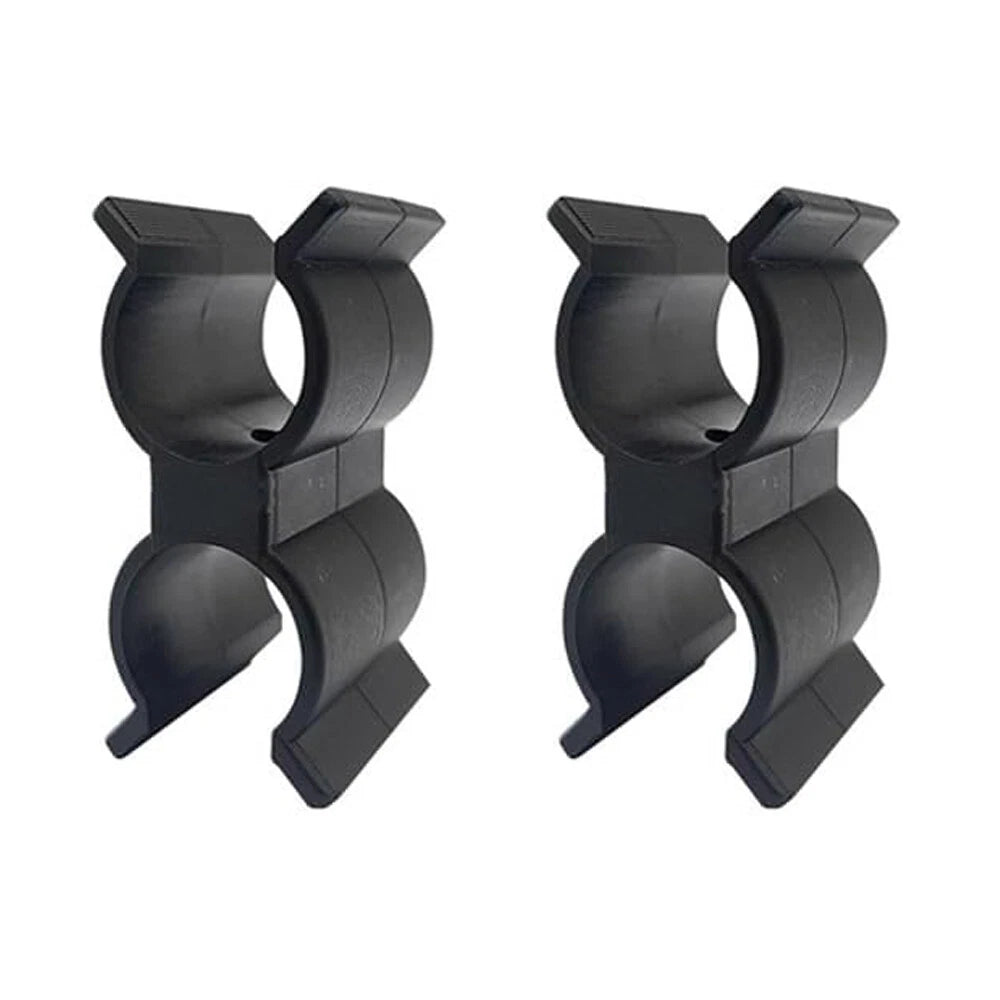 2Pcs Nylon Tube Rod Holder Clips For Securing Boat Hook/Ladder/Pole Stern Light