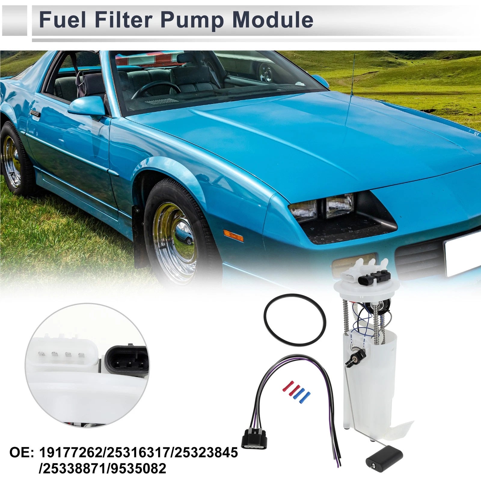 Electric Fuel Pump Assembly Replacement for Pontiac Firebird 1999–2002 V8 5.7L