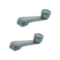Pair Inside Left Right Window Crank Handle Gray For 1973-1995 Toyota Pickup T100