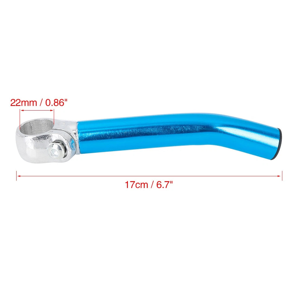 Bike Bicycle Handlebar End Grips Replacement with Blue Bar End Plugs for 7/8"