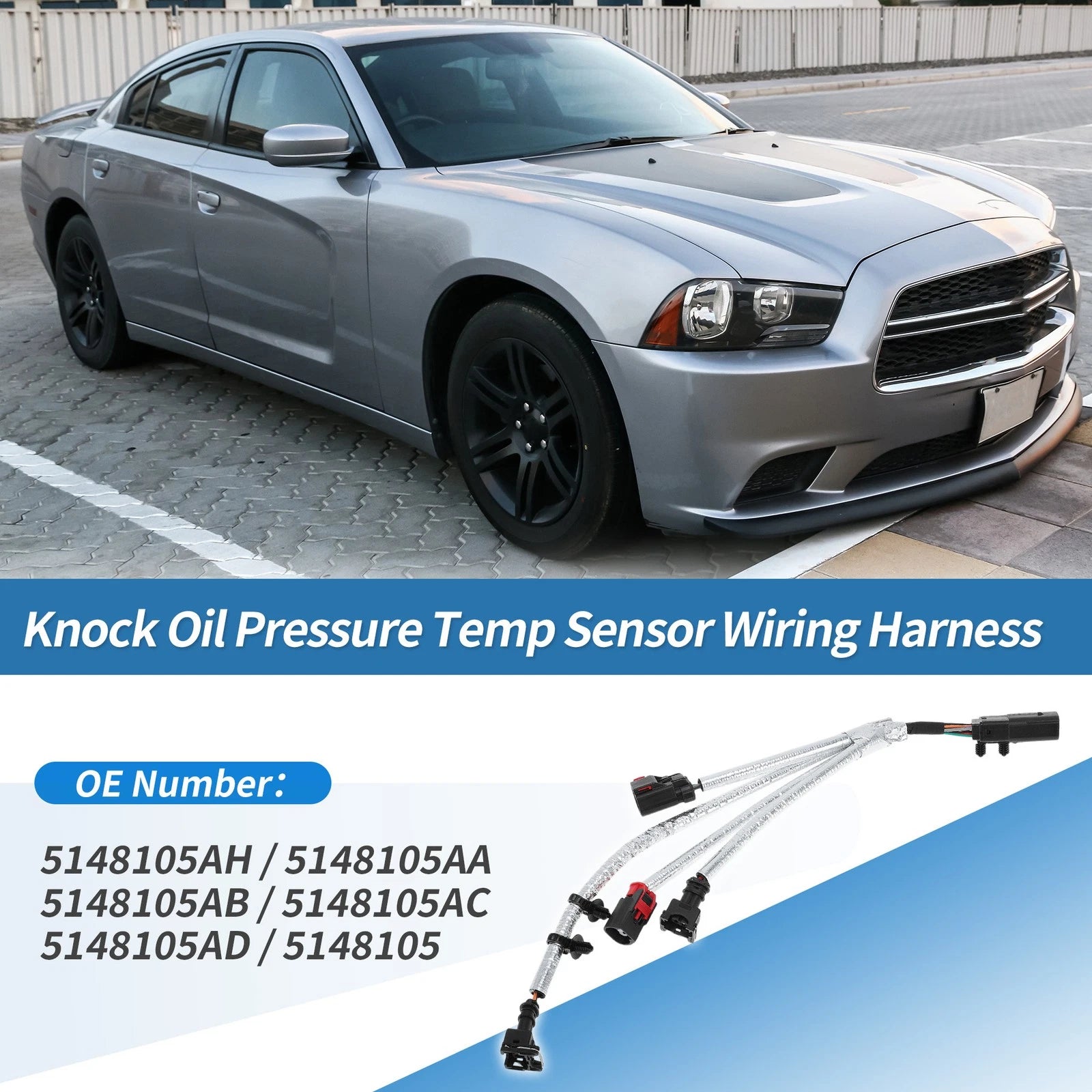 Knock Oil Pressure Temp Sensor Wiring for Dodge Durango (2011–2015)
